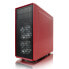 Фото #11 товара Fractal Design Focus G - Midi Tower - PC - Black - Red - ATX - ITX - micro ATX - White - Case fans - Front