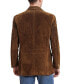 Фото #3 товара Men Grant 2-Button Suede Leather Blazer