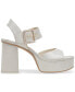 Фото #2 товара Women's Bobby Pearls Ankle-Strap Two-Piece Platform Sandals