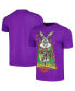 ფოტო #1 პროდუქტის Men's and Women's Bugs Bunny Purple Looney Tunes 3-Eyed Bugs T-shirt