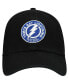 Фото #4 товара Men's Black Tampa Bay Lightning Team Clean Up Adjustable Hat