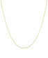 Delicate Box Chain 24" Strand Necklace (2/3mm) in 14k Gold