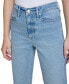 ფოტო #4 პროდუქტის Women's Raw-Hem Straight-Leg Denim Jeans