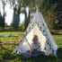 Фото #6 товара Детская игровая палатка HEJ LØNNE Tipi Zelt Baummuster 120x120x150cm