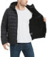 ფოტო #6 პროდუქტის Men's Sherpa Lined Hooded Puffer Jacket