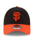 Фото #4 товара Men's Black San Francisco Giants Replica Core Classic 9twenty Adjustable Hat