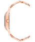 ფოტო #2 პროდუქტის Women's Quartz Rose Gold-Tone Alloy Watch 24mm x 35.5mm