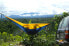 Фото #4 товара Amazonas Adventure Hammock XXL - Hanging hammock - 200 kg - 2 person(s) - Nylon - Ripstop - Blue - Yellow - 3200 mm