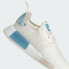 adidas originals NMD_R1 防滑耐磨 低帮 生活休闲鞋 女款 白蓝