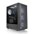 Thermaltake S200 TG ARGB - Midi Tower - PC - Black - ATX - micro ATX - Mini-ITX - SPCC - Tempered glass - 16.6 cm