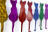 Wanddeko Metall Colorful Cats