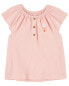 Toddler Ice Cream Crinkle Jersey Top 3T