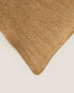 Фото #5 товара Jute and cotton cushion cover