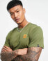 Element Kass back print t-shirt in green