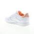 Reebok Classic Leather Womens White Leather Lace Up Lifestyle Sneakers Shoes 8 - фото #6