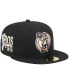 Фото #1 товара Men's Black Boston Celtics Floral Side 59FIFTY Fitted Hat