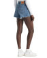 Фото #2 товара High-Waisted Distressed Cotton Mom Shorts