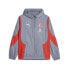 Фото #1 товара Puma Acm Prematch Woven Anthem Full Zip Jacket Mens Grey Casual Athletic Outerwe