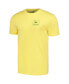 ფოტო #3 პროდუქტის Men's and Women's Yellow Distressed John Deere Classic Label T-shirt