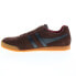 Фото #9 товара Gola Harrier Suede CMA192 Mens Brown Suede Lace Up Lifestyle Sneakers Shoes