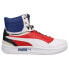 Фото #1 товара Puma RsX T3ch Spec High Top Youth Mens White Sneakers Casual Shoes 375856-01