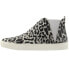 Фото #3 товара COCONUTS by Matisse Love Worn Leopard High Top Womens Grey Sneakers Casual Shoe
