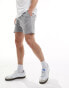 Фото #5 товара ASOS DESIGN shorter length skinny shorts in grey marl