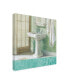 Фото #2 товара Danhui Nai Refresh Bath Border II Canvas Art - 19.5" x 26"