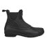 London Fog Tyler Snow Chelsea Mens Black Casual Boots CL30588M-B