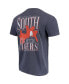 Фото #3 товара Men's Navy Auburn Tigers Welcome to the South Comfort Colors T-shirt