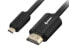 Фото #1 товара Sharkoon 1.5m - HDMI/Micro HDMI - 1.5 m - HDMI Type A (Standard) - HDMI Type D (Micro) - 4096 x 2160 pixels - 3D - Black
