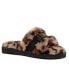 ფოტო #1 პროდუქტის Women's Halo Faux Fur Slip-On Slippers