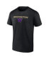 ფოტო #3 პროდუქტის Men's Black Washington Huskies Game Day 2-Hit T-shirt