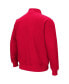 ფოტო #1 პროდუქტის Men's Red Bradley Braves Tortugas Quarter-Zip Sweatshirt