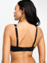 Фото #2 товара ASOS DESIGN Fuller Bust Marina nylon blend smoothing underwire bra in black