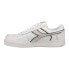 Diadora Magic Basket Low Icona Lace Up Mens White Sneakers Casual Shoes 178568- 6.5 - фото #3