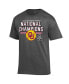 Фото #1 товара Men's Charcoal Oklahoma Sooners 2022 NCAA Softball Women's College World Series Champions Locker Room T-shirt