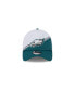 ფოტო #3 პროდუქტის Men's White, Midnight Green Philadelphia Eagles 2023 Sideline 39THIRTY Flex Hat