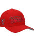 Фото #4 товара Men's Red Tampa Bay Buccaneers Street Script MVP Snapback Hat