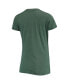 Фото #4 товара Women's Green Oakland Athletics First Place V-Neck T-shirt