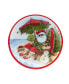 Фото #2 товара Santa's Wish 9" Melamine Salad Plates, Set of 6