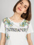 Фото #4 товара Футболка Patrizia Pepe T-Shirt с цветочным принтом