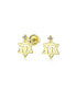 Фото #1 товара Серьги Bling Jewelry Judaic CZ Star Of David
