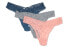 Фото #1 товара Трусы женские hanky panky 301188 Original Rise 3-Pack Lace Thong One Size (4-14)