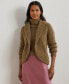 ფოტო #1 პროდუქტის Women's Rib-Knit Shawl-Collar Cardigan