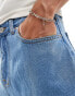 DTT rigid baggy fit jeans in light blue