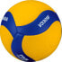 Фото #2 товара мяч волейбольный MIKASA V330W Для помещений Синий, Белый, Желтый 7500010007