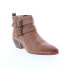 Фото #3 товара Roan by Bed Stu Ville F858025 Womens Brown Leather Ankle & Booties Boots