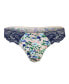 Plus Size Aleena Thong Panty Floral White, XLARGE - фото #2