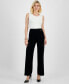 Фото #1 товара Pull-On Flare-Leg Pants, Regular & Petite Sizes, Created for Macy's